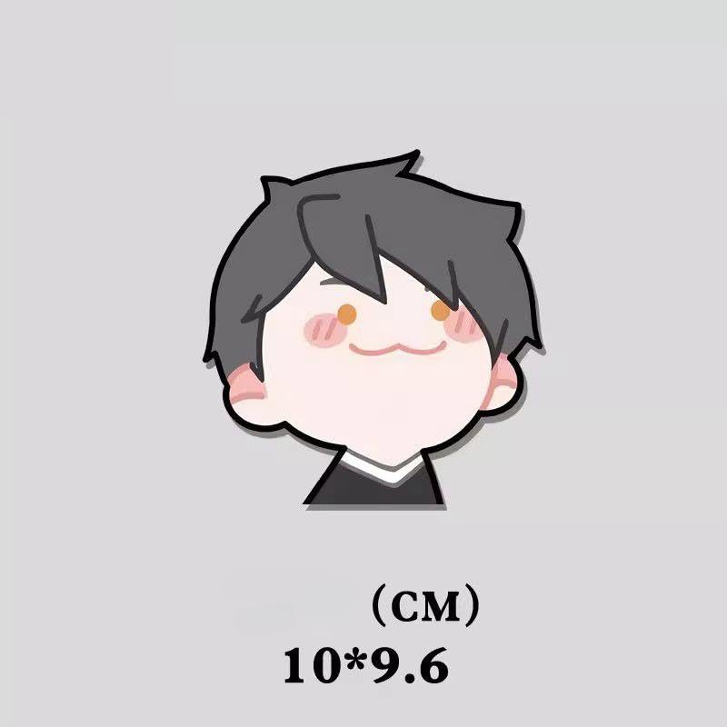 Amazon.co.jp: ハイキュー 車のステッカー 日向翔陽 影山飛雄 孤爪研磨